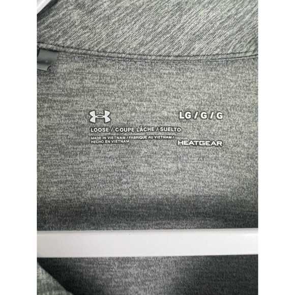 Under Armour LG Business Solutions Work Uniform Mens Polo Shirt L Heat Gear - Picture 3 of 7